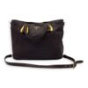 Logo Brown Top Handle Bag in Calfskin, Gold hardware - Image 19