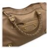 City Top Handle Bag Pink in Calfskin, Gold hardware - Image 24