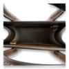 Interlocking G Top Handle Bag Brown in Coated Canvas, Gold hardware - Image 6