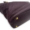 Citadine PM Purple Tote Bag in Empreinte Leather, Gold hardware - Image 14