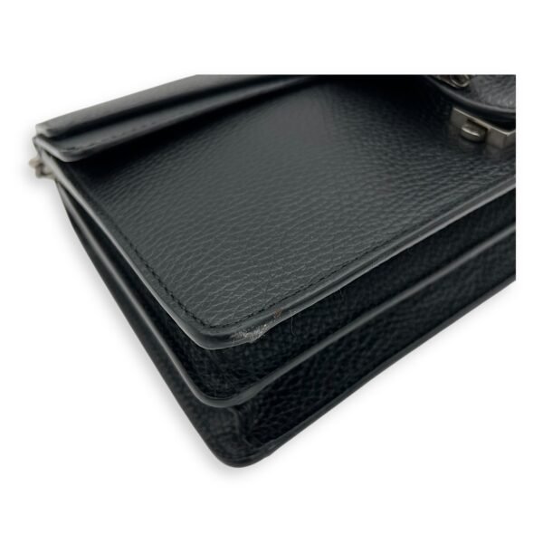 Dionysus Crossbody Bag Black in Calfskin, Ruthenium hardware - Image 8