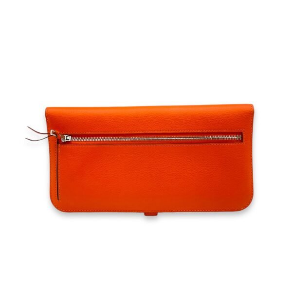 Dogon Orange in Calfskin, Palladium hardware - Image 2