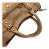 City Top Handle Bag Pink in Calfskin, Gold hardware - Image 22