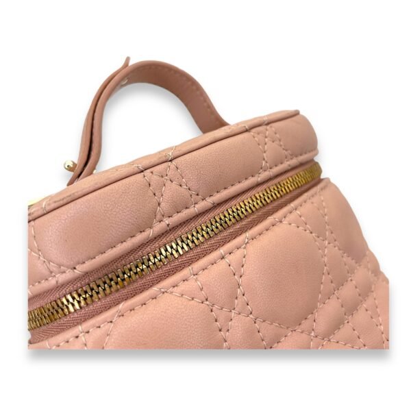 LADY DIOR Micro Vanity bag in Lambskin, Gold Hardware - Image 6
