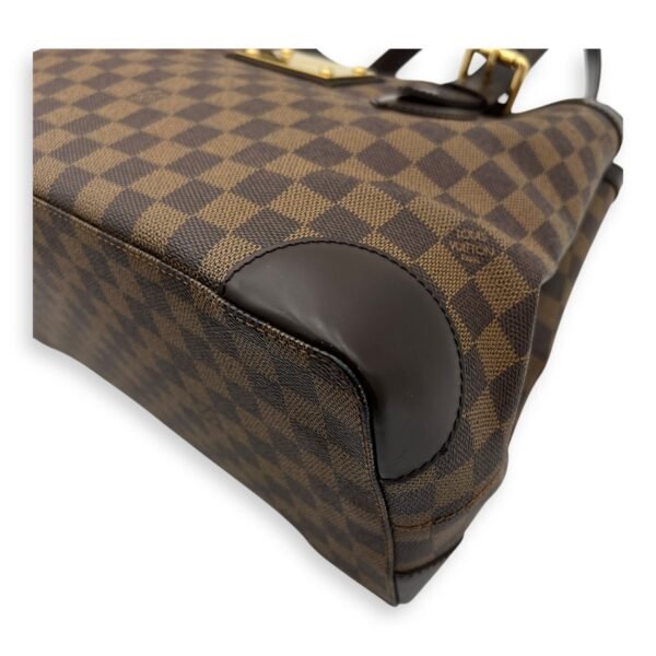 Hampstead Shoulder Bag Damier Ebene in Coated Canvas, Gold hardware - Image 11