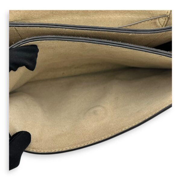 Faye Grey Crossbody Bag in Calfskin, Gold hardware - Image 8