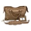 City Top Handle Bag Pink in Calfskin, Gold hardware - Image 29