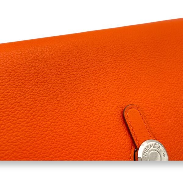 Dogon Orange in Calfskin, Palladium hardware - Image 6
