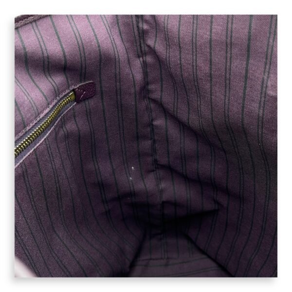 Citadine PM Purple Tote Bag in Empreinte Leather, Gold hardware - Image 18