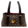 Hampstead Shoulder Bag Damier Ebene in Coated Canvas, Gold hardware - Image 8