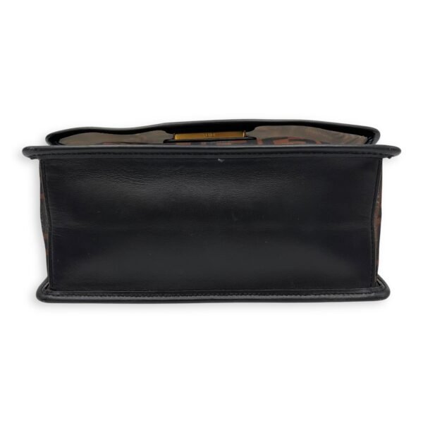 Kan I Shoulder Bag Brown in Mesh, Gold hardware - Image 5