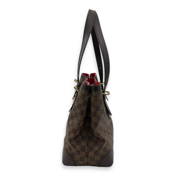Hampstead Shoulder Bag Damier Ebene in Coated Canvas, Gold hardware - Image 4