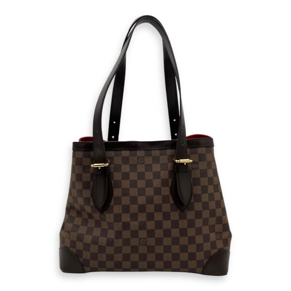Hampstead Shoulder Bag Damier Ebene in Coated Canvas, Gold hardware - Image 2