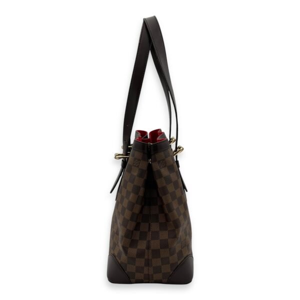 Hampstead Shoulder Bag Damier Ebene in Coated Canvas, Gold hardware - Image 3