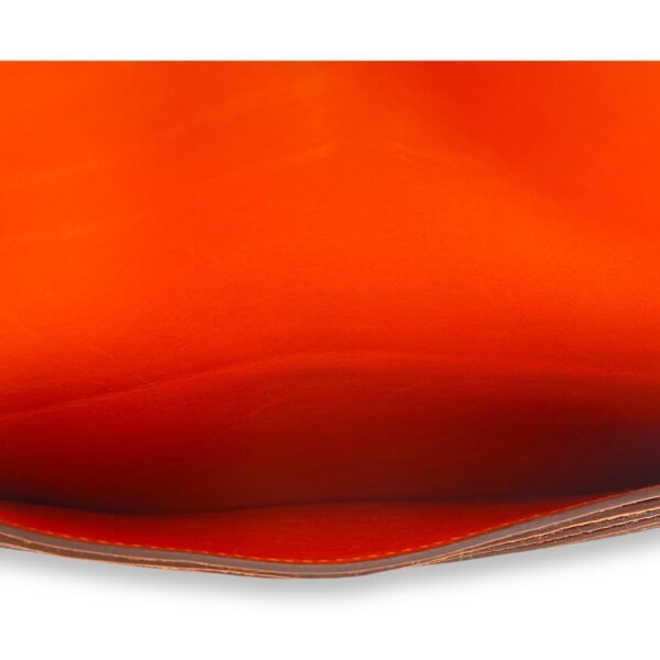 Dogon Orange in Calfskin, Palladium hardware - Image 12