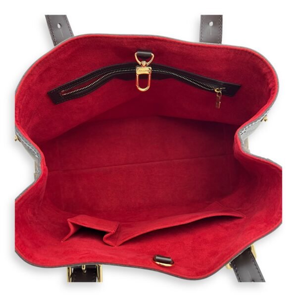 Hampstead Shoulder Bag Damier Ebene in Coated Canvas, Gold hardware - Image 6