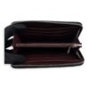 CC Long Black Wallet in Lambskin, Silver hardware - Image 6