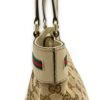 Mayfair Medium Brown Top Handle Bag in Canvas, Gold hardware - Image 8
