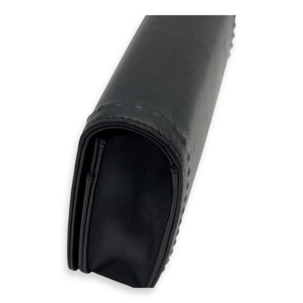 CC Black Wallet On Chain in Lambskin, Silver hardware - Image 10
