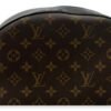 Macassar Josh Brown Backpack in Monogram Coated Canvas, Silver hardware - Image 10