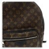Macassar Josh Brown Backpack in Monogram Coated Canvas, Silver hardware - Image 9