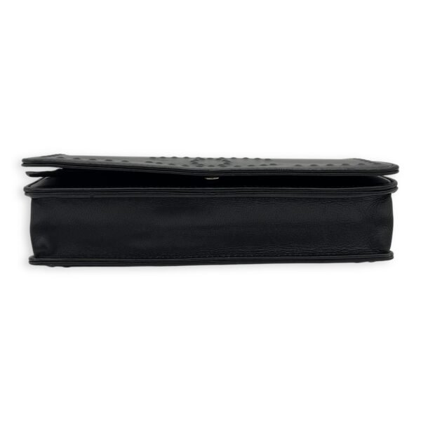 CC Black Wallet On Chain in Lambskin, Silver hardware - Image 5