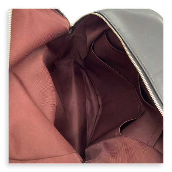 Macassar Josh Brown Backpack in Monogram Coated Canvas, Silver hardware - Image 6