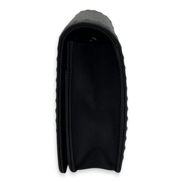 CC Black Wallet On Chain in Lambskin, Silver hardware - Image 3