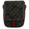 Gucci x Palace Brown Crossbody Bag in Canvas, Gold hardware