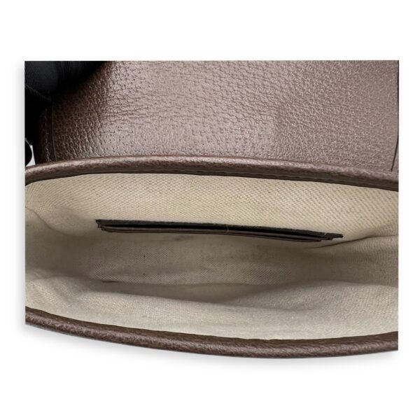 Gucci x Palace Brown Crossbody Bag in Canvas, Gold hardware - Image 6