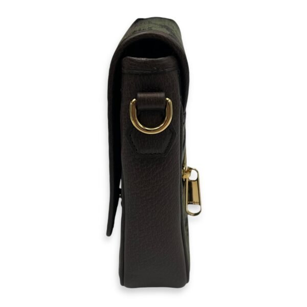 Gucci x Palace Brown Crossbody Bag in Canvas, Gold hardware - Image 3