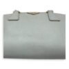 Bowler Blue Top Handle Bag in Saffiano Leather, Gold hardware - Image 14