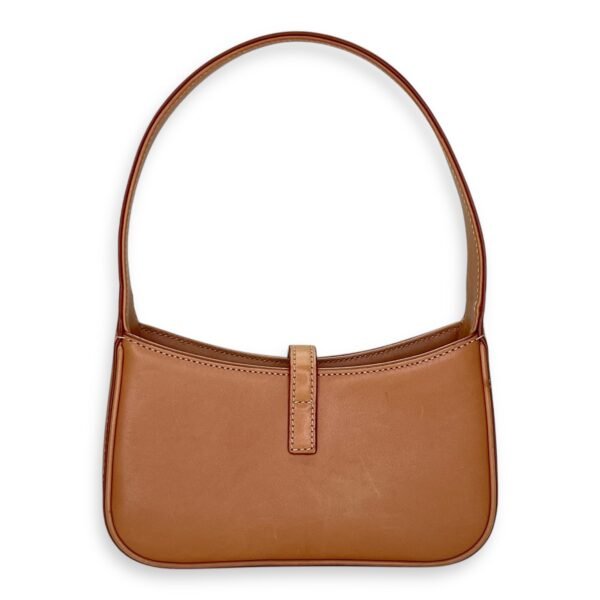 Le 5 A 7 Hobo Mini Brown Shoulder Bag in Calfskin, Gold hardware - Image 2