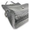Hollywood Shoulder Bag Black in Calfskin, Silver hardware - Image 10