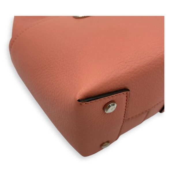 Gancini Bucket Bag Mini Coral in Calfskin, Gold hardware - Image 7