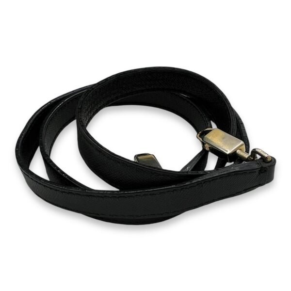 Gancini Top Handle Bag Black in Calfskin, Gold hardware - Image 10