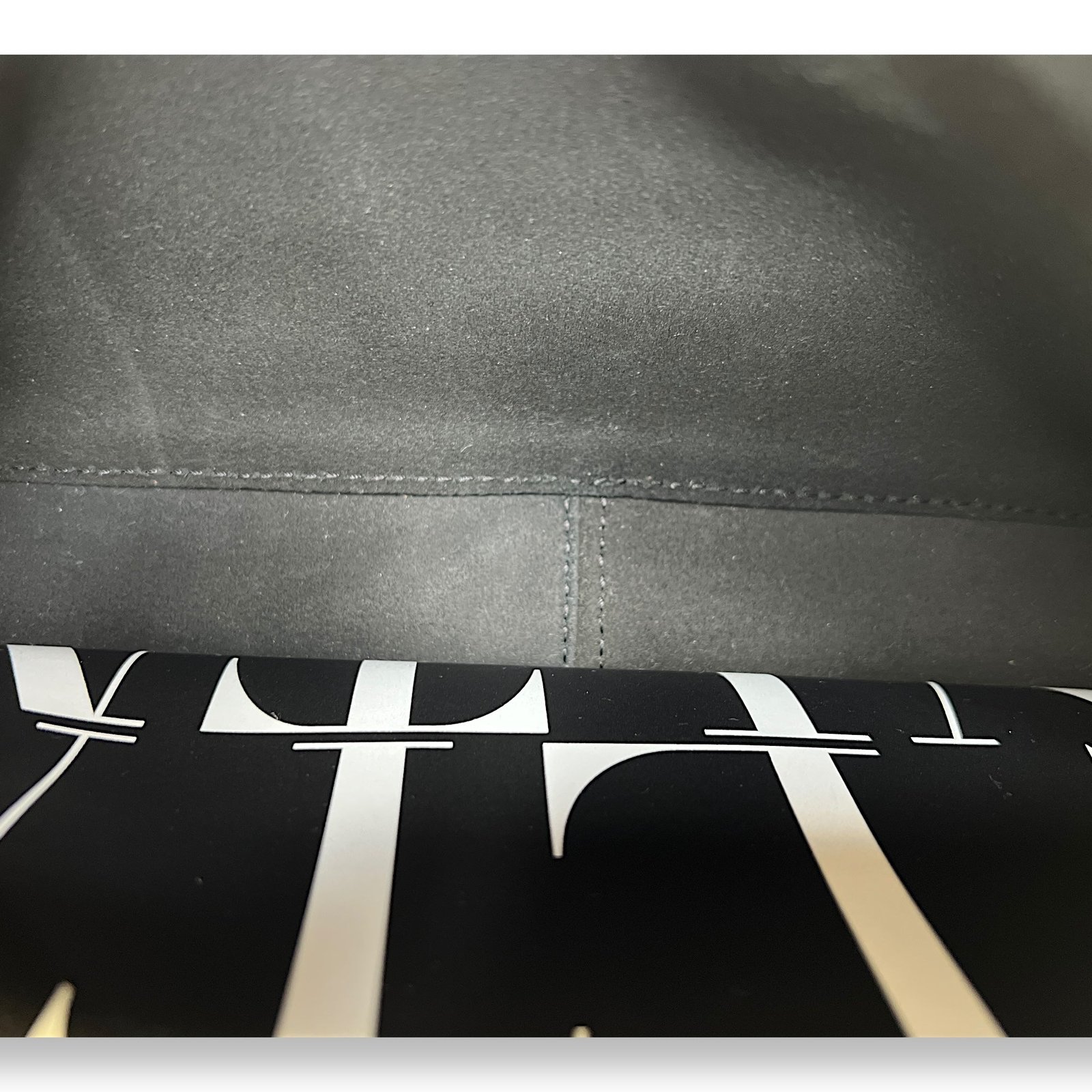 Allover VLT Belt Bag  Black in Calfskin , Silver Hardware - Image 10