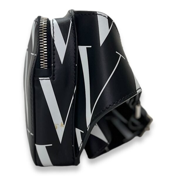 Allover VLT Belt Bag  Black in Calfskin , Silver Hardware - Image 3
