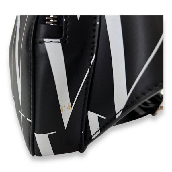 Allover VLT Belt Bag  Black in Calfskin , Silver Hardware - Image 8