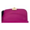 Glam Lock Small Pink Crossbody Bag in Lambskin, Gold hardware - Image 7