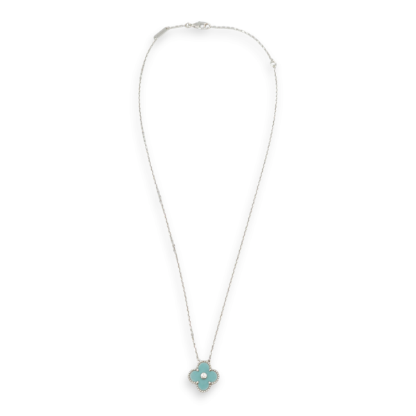 2022 Holiday Pendant Necklace in Vert Celadon