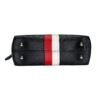 Stripe Cluny MM Black Top Handle Bag in Epi Leather, Silver hardware - Image 5