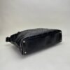 Stitches Black Shoulder Bag in Calfskin, Gold hardware - Image 4